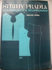 kniha Střihy prádla konstrukce a stupňování, SNTL 1987
