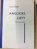 kniha Anglické listy, Allen and Unwin 1941
