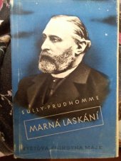 kniha Marná laskání, Nakladatelské družstvo Máje 1937