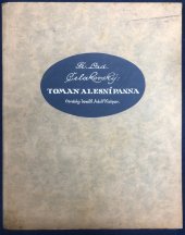kniha Toman a lesní panna, Česká grafická Unie 1940