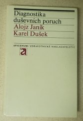 kniha Diagnostika duševních poruch, Avicenum 1974