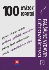 kniha Paušálne výdavky Účtovníctvo, Poradca 2019