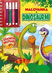 kniha Maľovanka s dinosaurmi, Foni book 2022