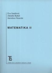 kniha Matematika II, Karolinum  2009