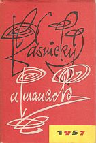 kniha Básnický almanach 1957, Státní nakladatelství krásné literatury, hudby a umění 1958