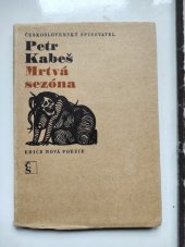 kniha Mrtvá sezóna, Československý spisovatel 1968