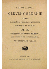 kniha Červený bedrník Díl VII. - Vítězství Červeného Bedrníka, Alois Neubert 1926