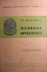 kniha Ochrana myslivosti = [Jagdwesenschutz], Novina 1943