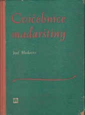 kniha Cvičebnice maďarštiny, SPN 1961