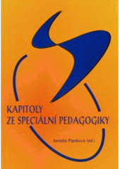 kniha Kapitoly ze speciální pedagogiky, Paido 2006