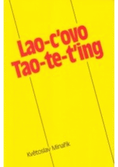 kniha Lao-c'ovo Tao-te-ťing, Canopus 2005