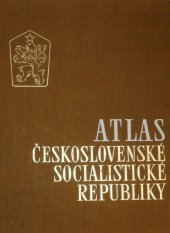 kniha Atlas Československé socialistické republiky, Československá akademie věd 1966