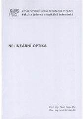 kniha Nelineární optika, ČVUT 2009