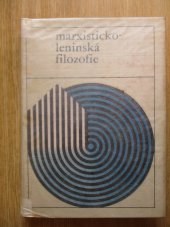 kniha Marxisticko-leninská filosofie Učebnice, Svoboda 1973