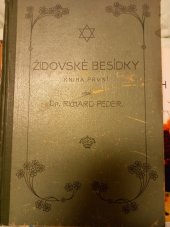 kniha Židovské besídky kniha první - 1912-1913, R. Feder 1912