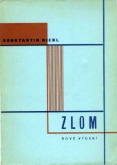 kniha Zlom [Kniha veršů : 1923-1928], Jan Fromek 1928