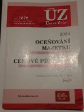 kniha Oceňování majetku, cenové predpisy, Sagit 2024