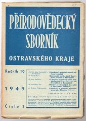 kniha Přírodovědecký sborník Ostravského kraje, Slezský studijní ústav 1949