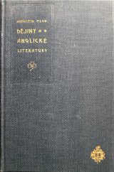 kniha Dějiny anglické literatury od počátku až do naší doby. I[-II], Jan Laichter 1903