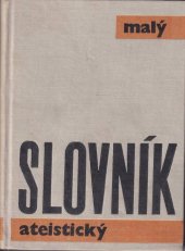 kniha Malý ateistický slovník, SNPL 1962