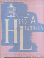 kniha Hero a Leandros, Jan Pohořelý 1946