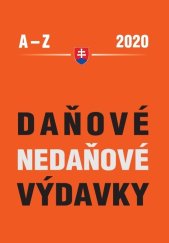 kniha Daňové nedaňové výdavky 2020 A - Z, Poradca 2020
