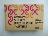 kniha Vzory pro ruční pletení Vzory pletené snímáním ok, SNTL 1973