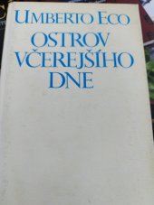kniha Umberto Eco Ostrov včerejšího dne , Severografie Most 1995