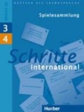 kniha Schritte international 3 + 4 Spielesammlung, Hueber 2013