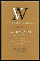kniha Kniha básní v próze, Československý spisovatel 1985