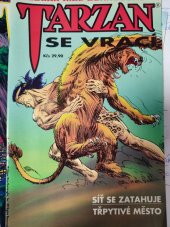kniha Tarzan se vrací  Síť se zatahuje, třpytivé město, Semic Slovart 1993