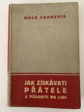 kniha Jak získávati přátele a působiti na lidi, Orbis 1938