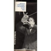 kniha Katalog vážné hudby a mluveného slova Monaurální a stereofonní dlouhohrající desky Supraphon 1966, Státní Hudební Vydavatelství 1966