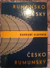 kniha Rumunsko-český - česko-rumunský kapesní slovník, SPN 1971