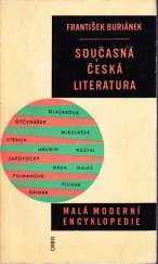 kniha Současná česká literatura, Orbis 1960