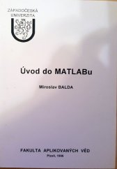 kniha Úvod do MATLABu, Západočeská univerzita v Plzni 1996