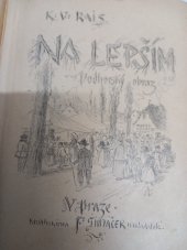 kniha Na lepším podhorský obraz, F. Šimáček 1901