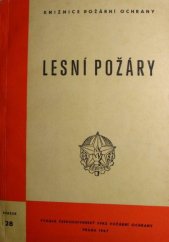 kniha Lesní požáry, Čs. svaz požární ochrany 1967