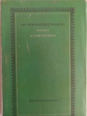 kniha Kozáci a jiné povídky, SNKLHU  1955