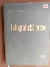 kniha Fotografická praxe, SNTL 1959