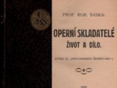 kniha Operní skladatelé Život a dílo, Pazdírek 1920