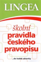 kniha Školní pravidla českého pravopisu, Lingea 2016