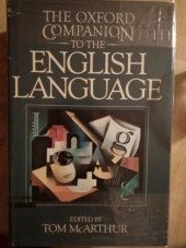 kniha The Oxford Companion to the English Language, Oxford University Press 1992