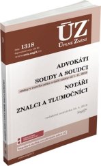 kniha ÚZ 1318 Advokáti, soudci a soudy, notáři, znalci a tlumočníci podle stavu k 24. 4. 2019, Sagit 2019