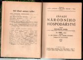 kniha Zásady národního hospodářství, Spolek posluchačů vys. školy obchodní 1922