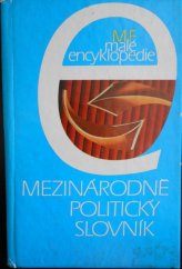 kniha Mezinárodně politický slovník, Mladá fronta 1987