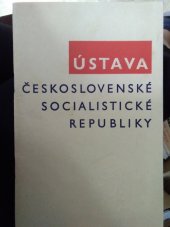 kniha Ústava Československé socialistické republiky, Orbis 1960