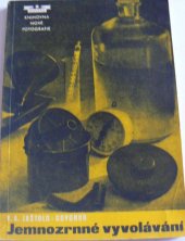 kniha Jemnozrnné vyvolávání, Osveta 1952