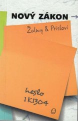 kniha Nový zákon Žalmy a Přísloví, Česká biblická společnost 2017