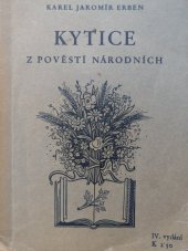 kniha Kytice z pověstí národních, Jaroslav Jiránek 1940